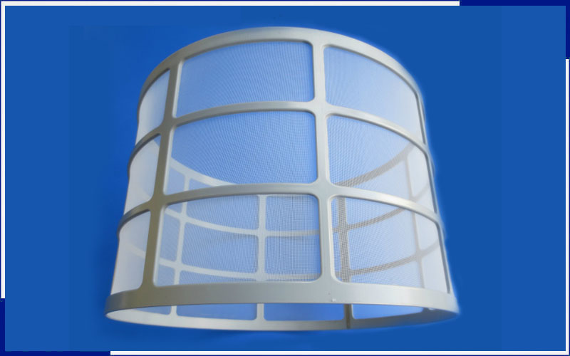 Air purifier primary effect filter screen mesh, support mesh