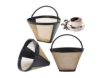Nylon Mesh Permanent basket shape Coffee filters